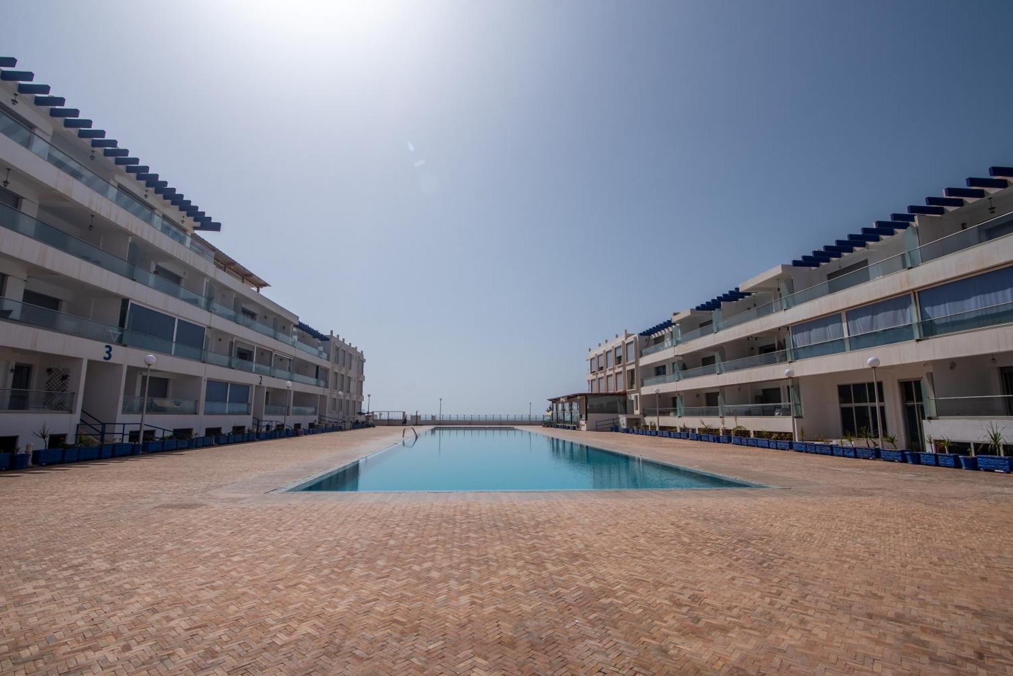 Appartement Pied Dans L'Eau Avec Piscine Aourir Εξωτερικό φωτογραφία